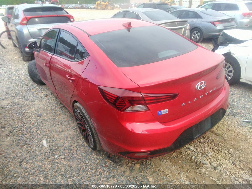 VIN 5NPD84LF1LH597295 2020 HYUNDAI ELANTRA VALUE EDITION