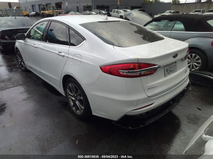 2020 FORD FUSION SEL - 3FA6P0CD0LR196293