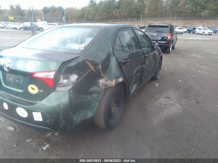 2014 TOYOTA COROLLA L/LE/S/S PLUS/LE PLUS - 2T1BURHE5EC026852