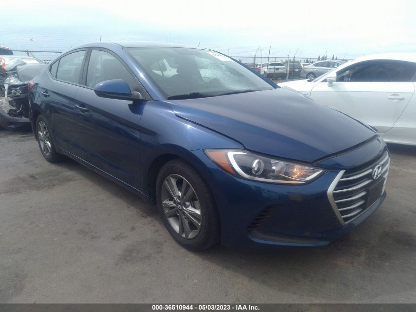 2018 HYUNDAI ELANTRA SEL - 5NPD84LF4JH217444