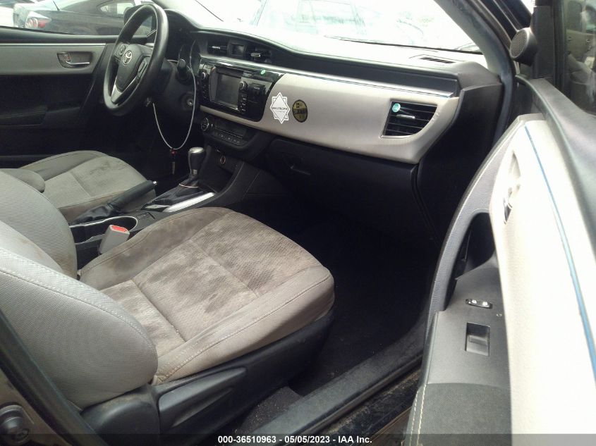 2015 TOYOTA COROLLA L/LE/S/S PLUS/LE PLUS - 5YFBURHE5FP319538