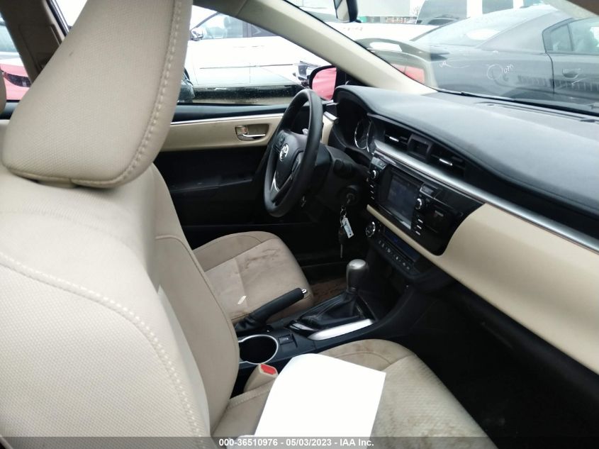 2016 TOYOTA COROLLA LE ECO - 2T1BPRHEXGC589387