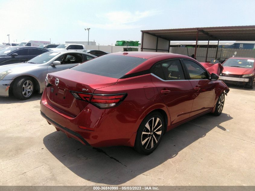 2022 NISSAN SENTRA SV - 3N1AB8CV1NY294187