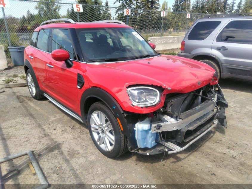 2022 MINI COUNTRYMAN COOPER - WMZ23BR07N3N52177