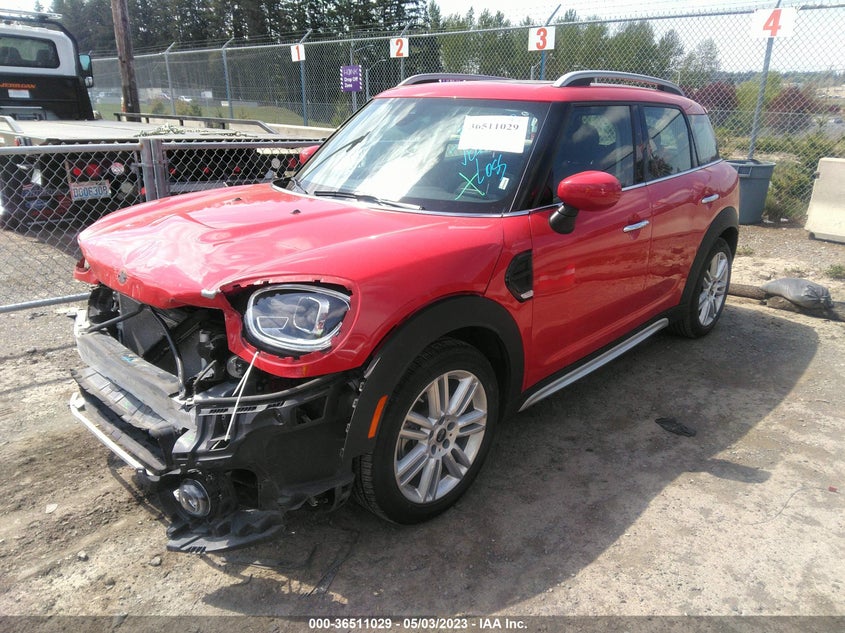 VIN WMZ23BR07N3N52177 2022 MINI COUNTRYMAN COOPER