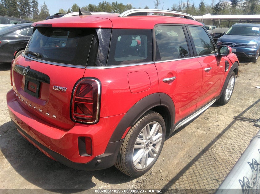 VIN WMZ23BR07N3N52177 2022 MINI COUNTRYMAN COOPER