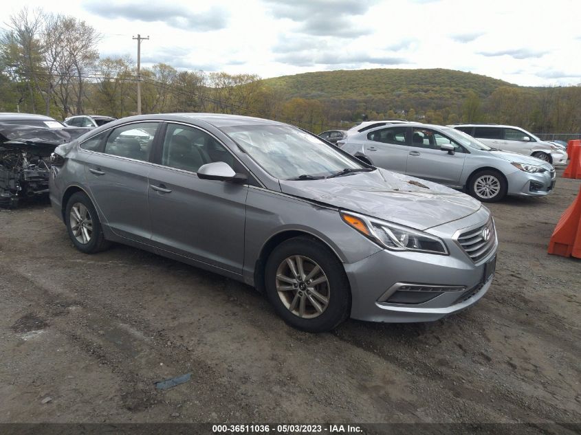 2015 HYUNDAI SONATA 2.4L SE - 5NPE24AF9FH095938