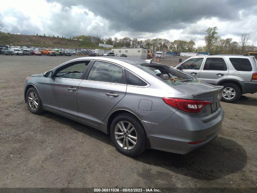 2015 HYUNDAI SONATA 2.4L SE - 5NPE24AF9FH095938