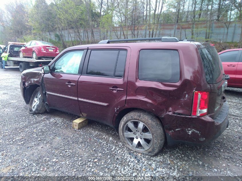 2013 HONDA PILOT TOURING - 5FNYF4H92DB041748
