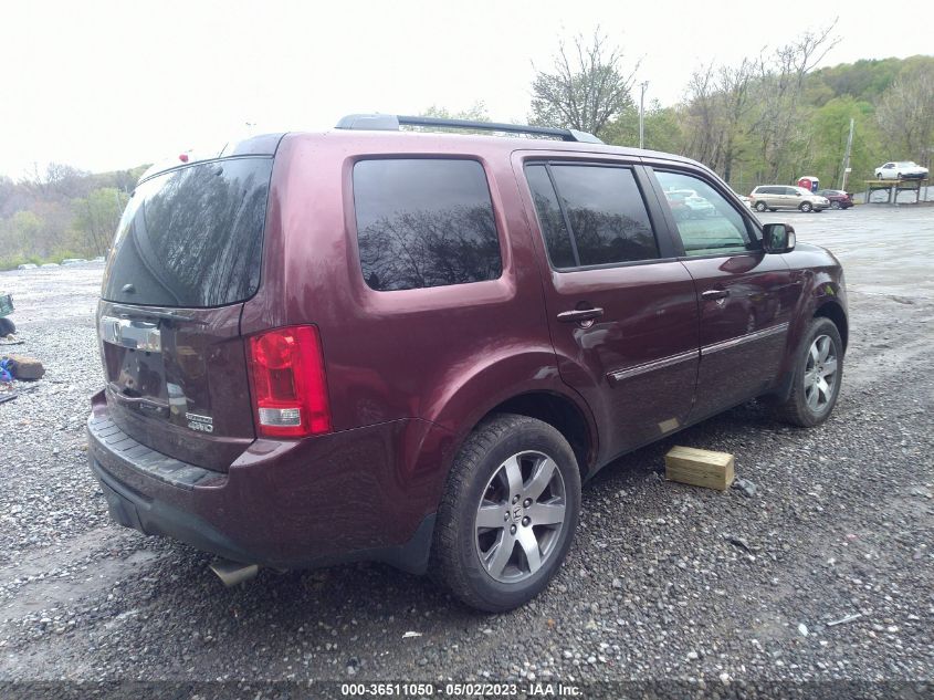 2013 HONDA PILOT TOURING - 5FNYF4H92DB041748