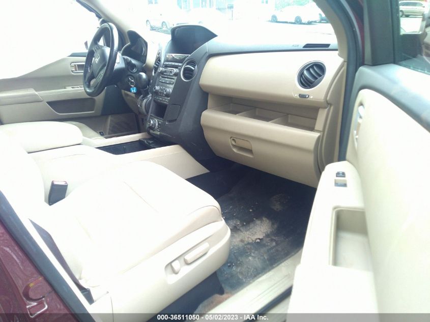2013 HONDA PILOT TOURING - 5FNYF4H92DB041748