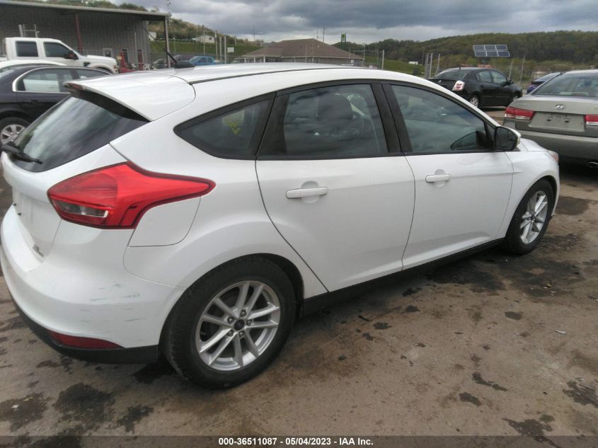 2016 FORD FOCUS SE - 1FADP3K23GL283537