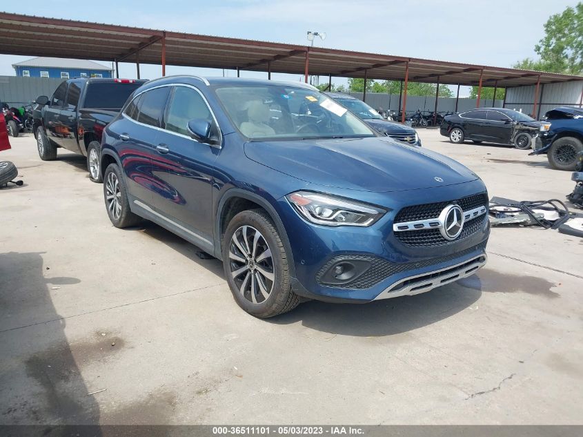 2022 MERCEDES-BENZ GLA GLA 250 - W1N4N4GB7NJ348843