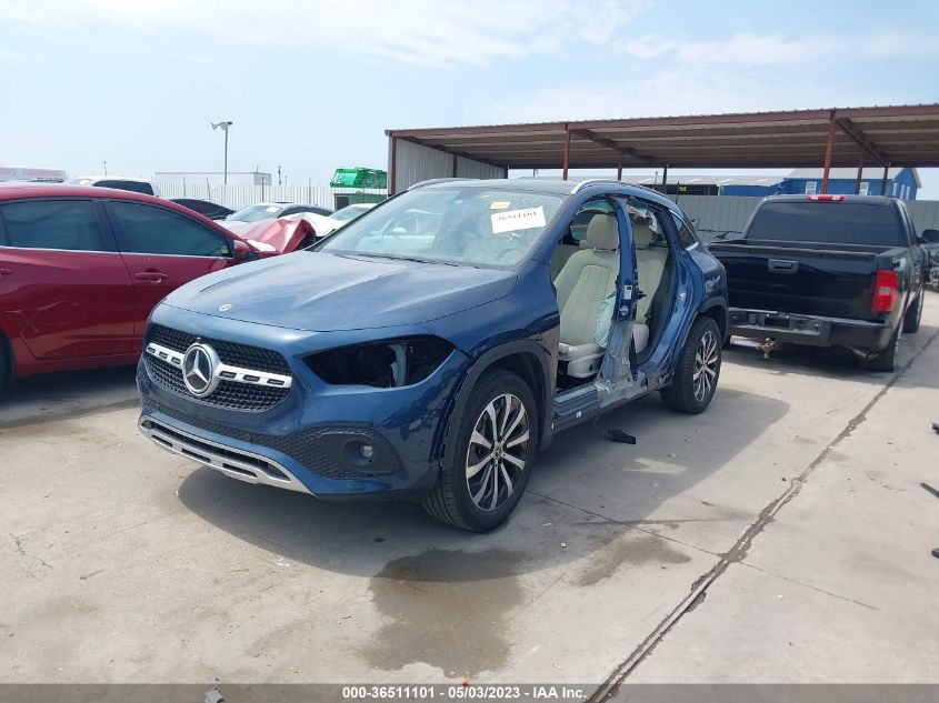 2022 MERCEDES-BENZ GLA GLA 250 - W1N4N4GB7NJ348843