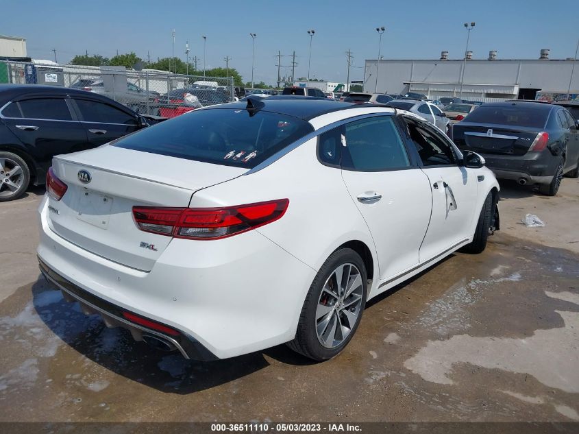 2016 KIA OPTIMA SXL TURBO - 5XXGV4L2XGG032936