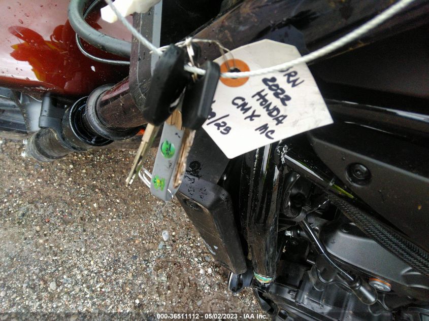 2022 HONDA CMX1100 D JH2SC831XNK100693