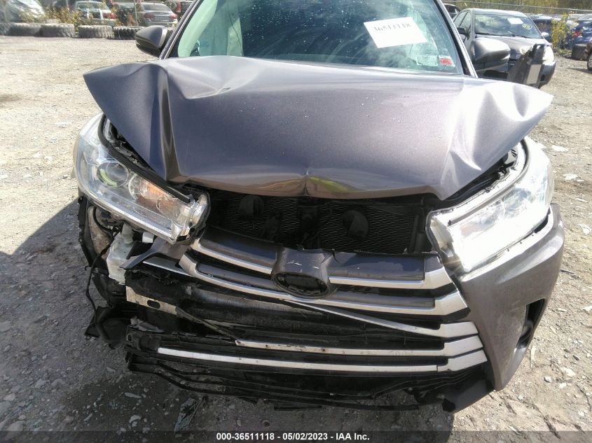 2019 TOYOTA HIGHLANDER SE/XLE - 5TDJZRFH5KS715738
