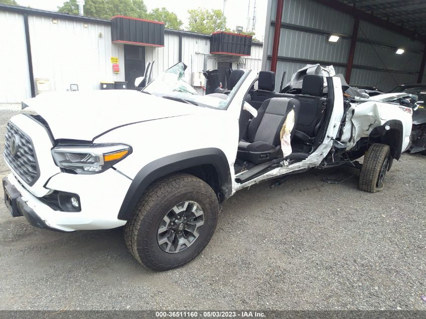 2022 TOYOTA TACOMA 4WD SR/SR5/TRD SPORT - 3TYSZ5AN5NT076649