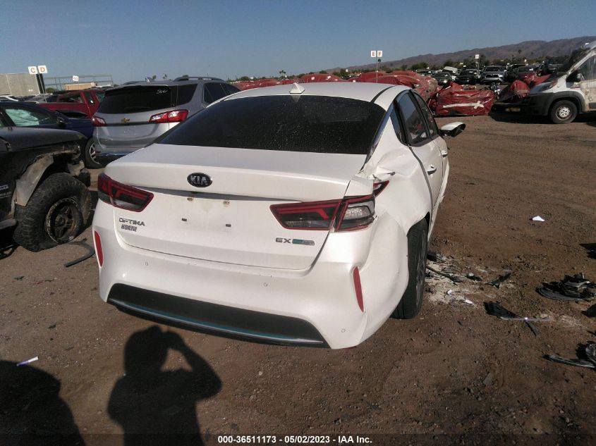 2020 KIA OPTIMA HYBRID EX - KNAGU4LE3L5044810