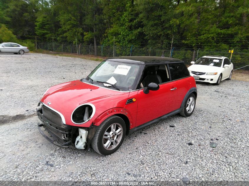 2013 MINI COOPER HARDTOP - WMWSU3C53DT685196