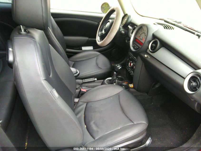 2013 MINI COOPER HARDTOP - WMWSU3C53DT685196