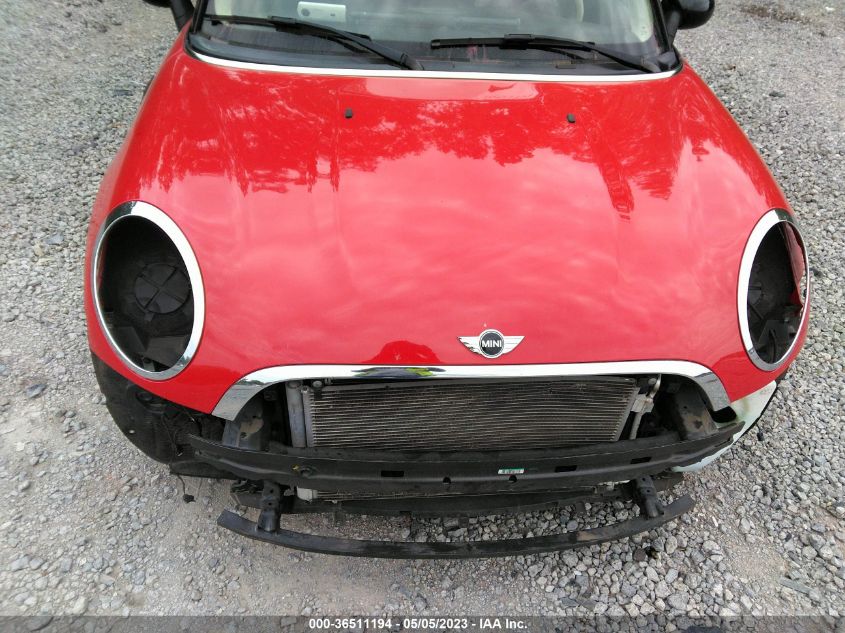 2013 MINI COOPER HARDTOP - WMWSU3C53DT685196