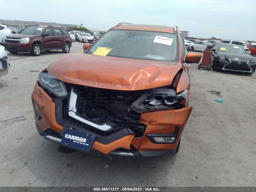2017 NISSAN ROGUE SL - 5N1AT2MTXHC752354
