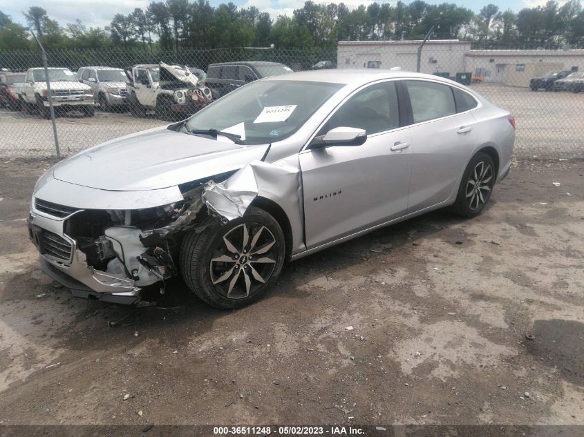 2018 CHEVROLET MALIBU LT - 1G1ZD5ST0JF284527