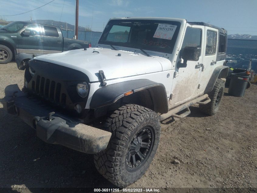 2015 JEEP WRANGLER UNLIMITED SAHARA - 1C4BJWEG2FL639325