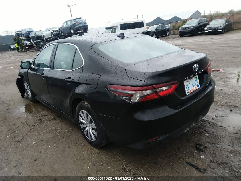 2022 TOYOTA CAMRY HYBRID LE - 4T1C31AKXNU582887
