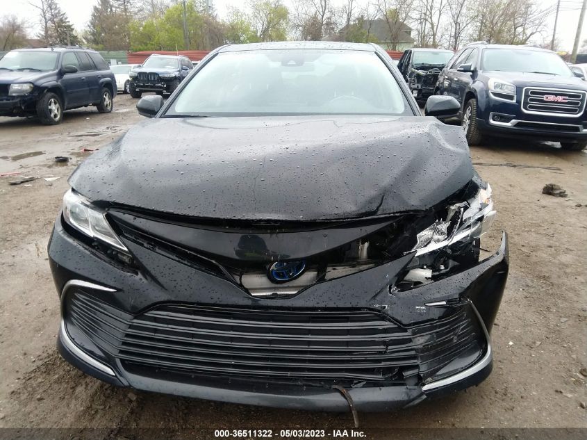 2022 TOYOTA CAMRY HYBRID LE - 4T1C31AKXNU582887
