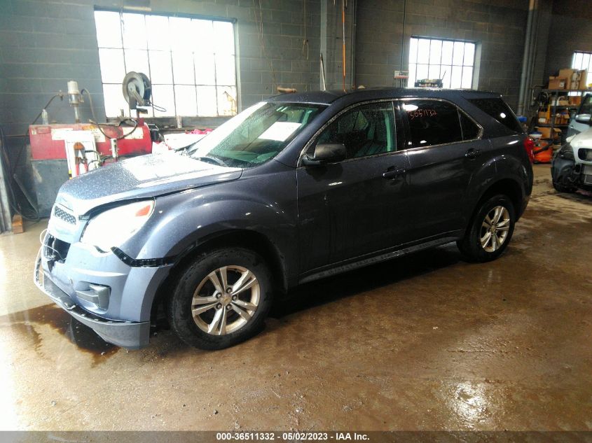 2013 CHEVROLET EQUINOX LS - 2GNALBEK3D6198126