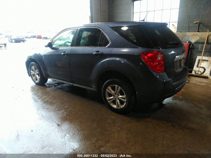 2013 CHEVROLET EQUINOX LS - 2GNALBEK3D6198126