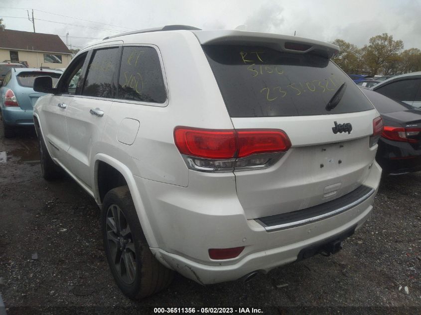2017 JEEP GRAND CHEROKEE OVERLAND - 1C4RJFCG8HC602929