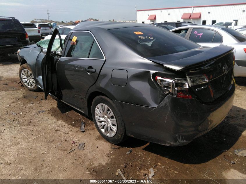 2013 TOYOTA CAMRY L/LE/SE/XLE - 4T4BF1FK0DR278323