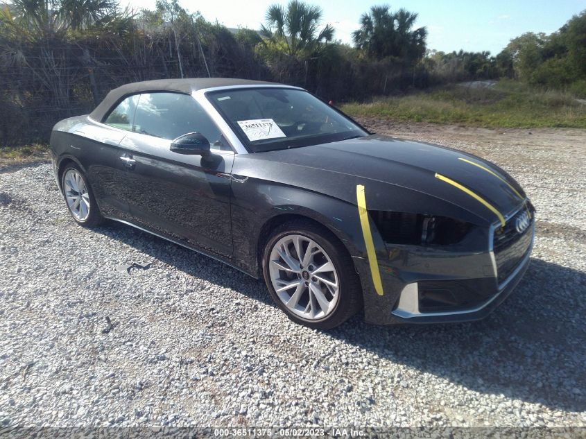 2021 AUDI A5 CABRIOLET PREMIUM PLUS - WAUWAGF5XMN006140