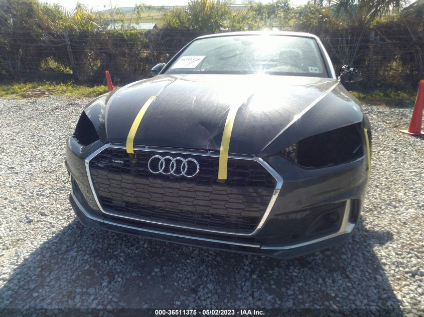 2021 AUDI A5 CABRIOLET PREMIUM PLUS WAUWAGF5XMN006140