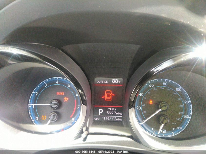 2015 TOYOTA COROLLA L/LE/S/S PLUS/LE PLUS - 5YFBURHE6FP292883