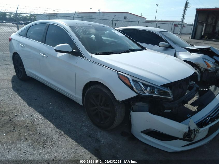 2017 HYUNDAI SONATA 2.4L - 5NPE24AF8HH549437