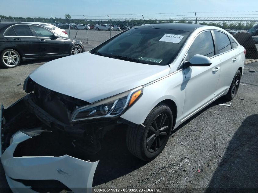 2017 HYUNDAI SONATA 2.4L - 5NPE24AF8HH549437