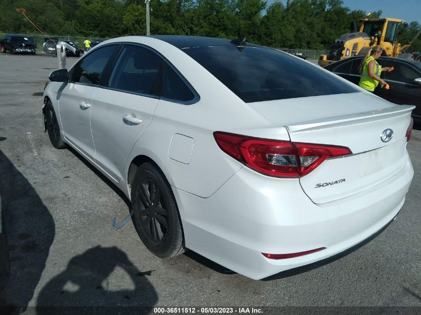 2017 HYUNDAI SONATA 2.4L - 5NPE24AF8HH549437