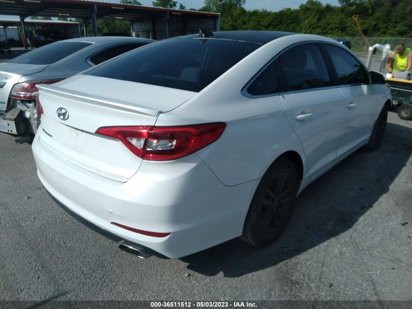 2017 HYUNDAI SONATA 2.4L - 5NPE24AF8HH549437