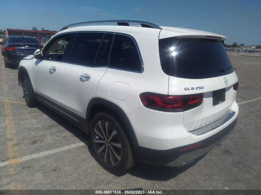 2022 MERCEDES-BENZ GLB GLB 250 W1N4M4GB7NW242463