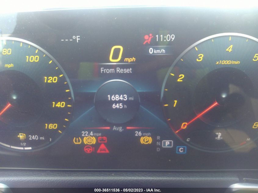 2022 MERCEDES-BENZ GLB GLB 250 W1N4M4GB7NW242463