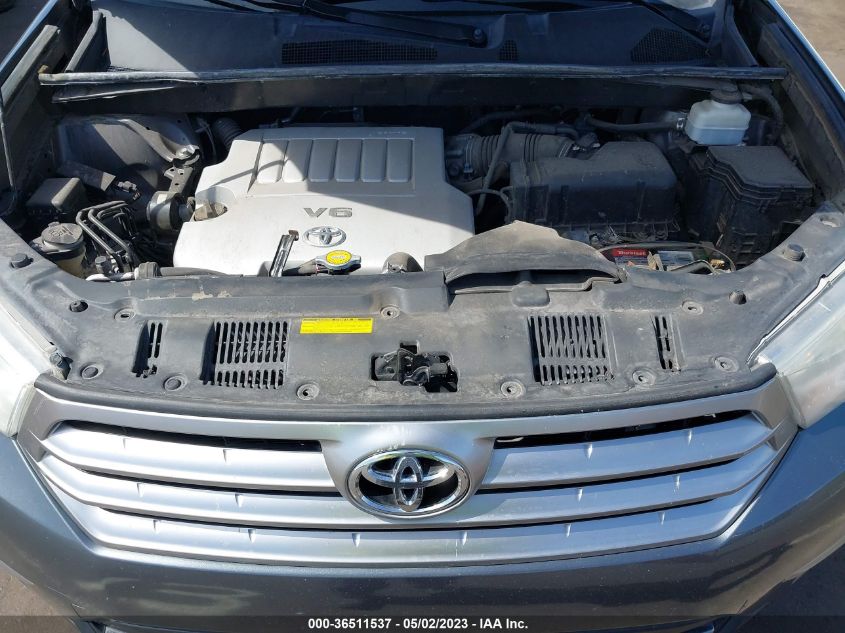 2013 TOYOTA HIGHLANDER LIMITED - 5TDYK3EH9DS089759