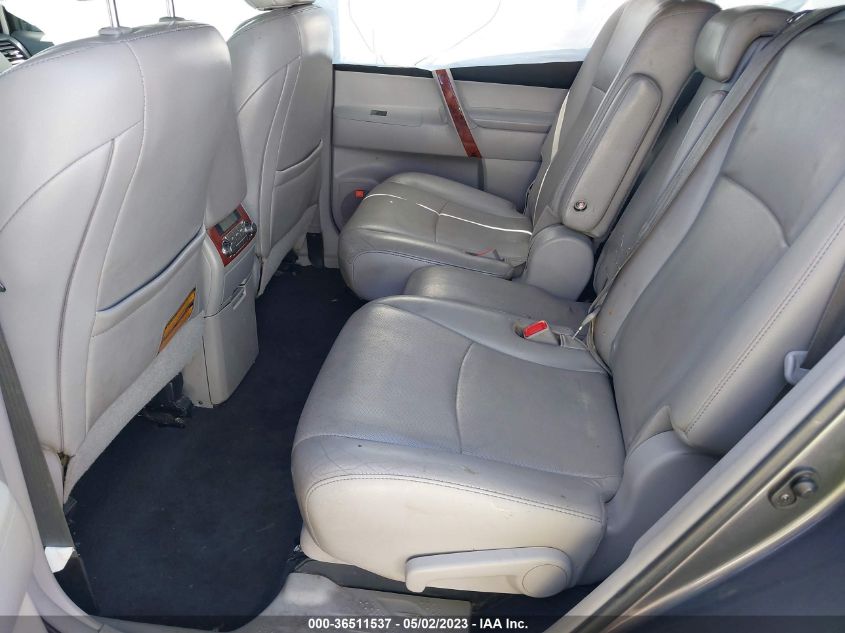 2013 TOYOTA HIGHLANDER LIMITED - 5TDYK3EH9DS089759