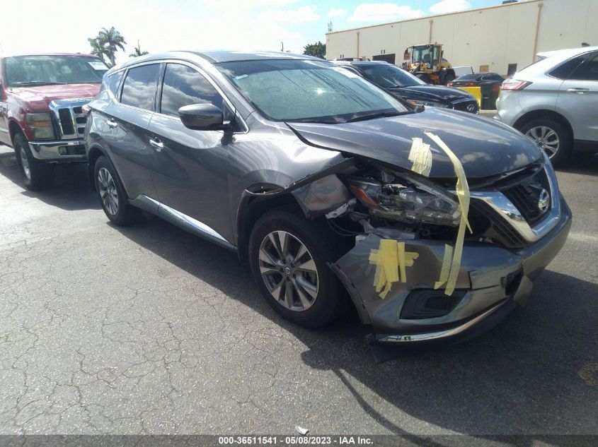 2018 NISSAN MURANO S - 5N1AZ2MG8JN177277