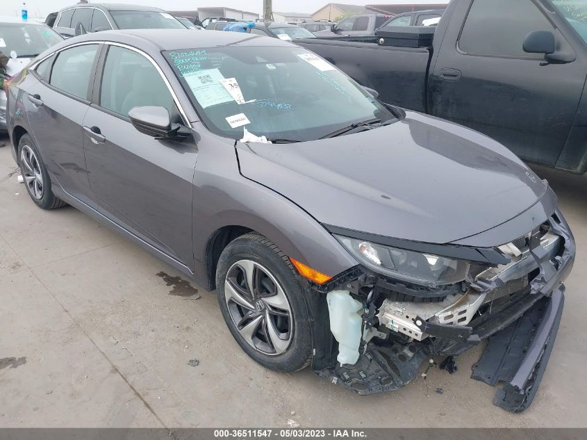 2020 HONDA CIVIC LX - 19XFC2F67LE012487