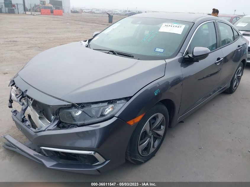 2020 HONDA CIVIC LX - 19XFC2F67LE012487