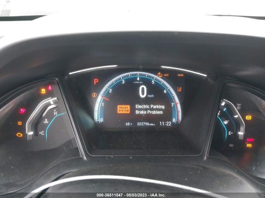 2020 HONDA CIVIC LX - 19XFC2F67LE012487